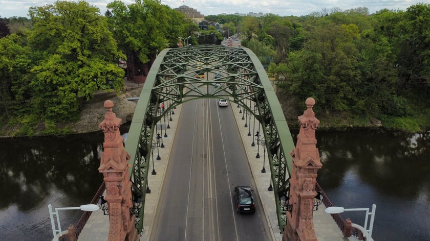 Most Zwierzyniecki po remoncie