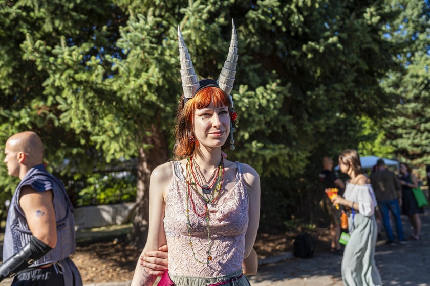 Dni Fantastyki 2024 - przebrani uczestnicy