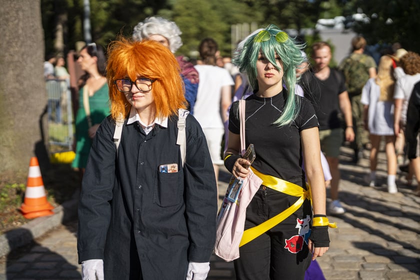Dni Fantastyki 2024 - przebrani uczestnicy