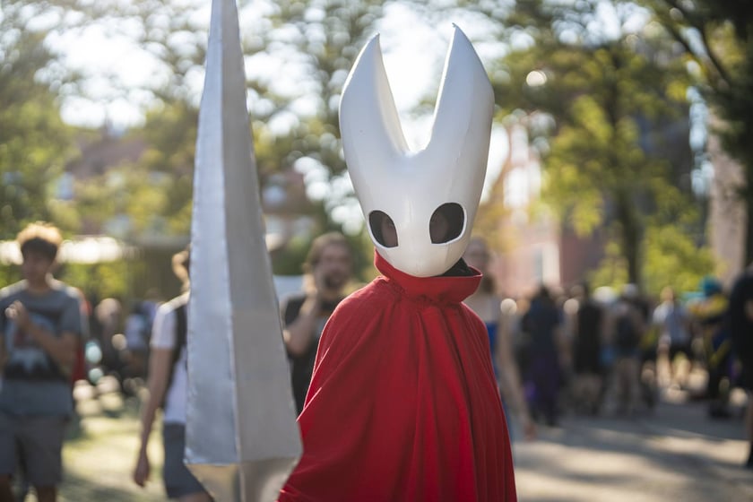 Dni Fantastyki 2024 - przebrani uczestnicy