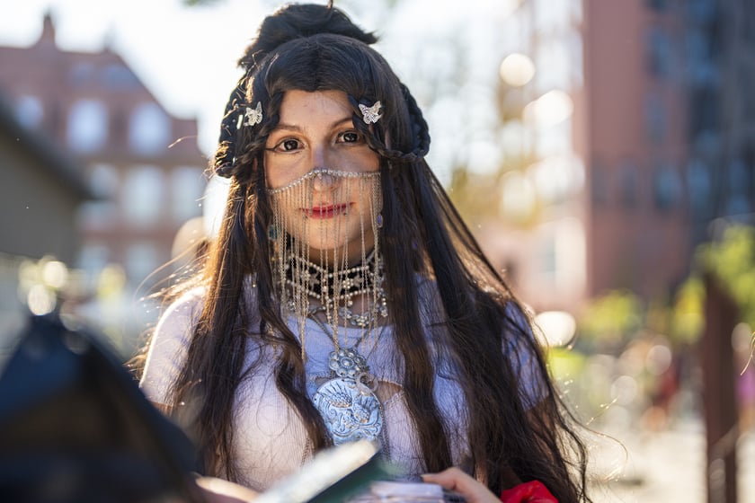 Dni Fantastyki 2024 - przebrani uczestnicy