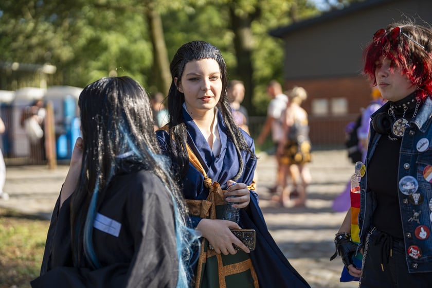 Dni Fantastyki 2024 - przebrani uczestnicy