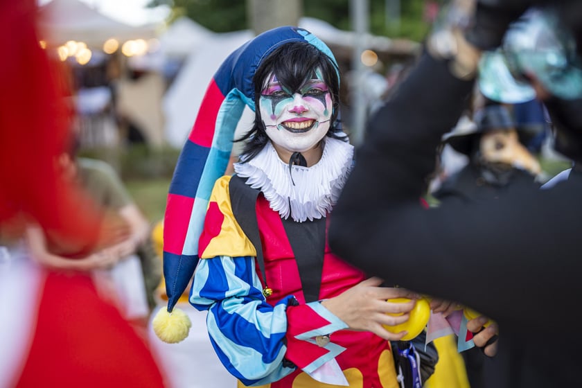 Dni Fantastyki 2024 - przebrani uczestnicy