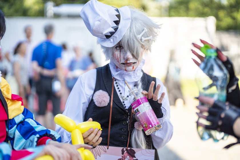 Dni Fantastyki 2024 - przebrani uczestnicy