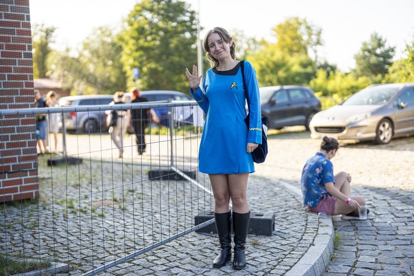 Dni Fantastyki 2024 - przebrani uczestnicy