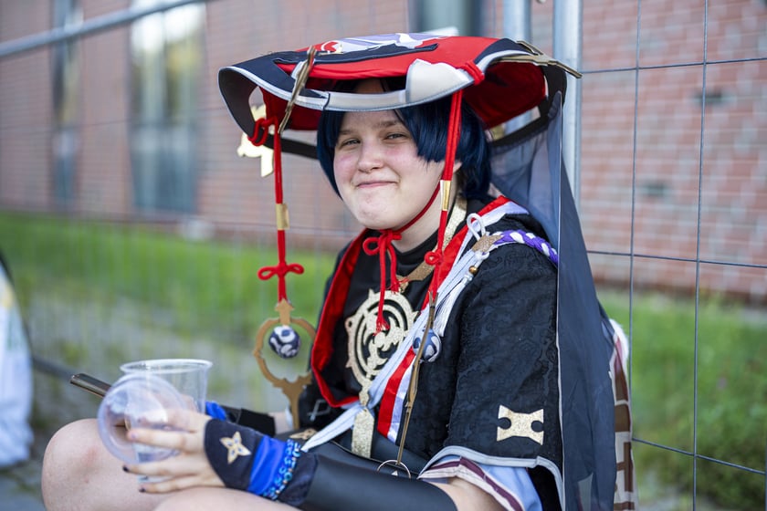 Dni Fantastyki 2024 - przebrani uczestnicy