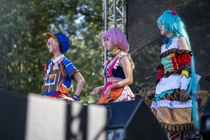 Dni Fantastyki 2024 - przebrani uczestnicy