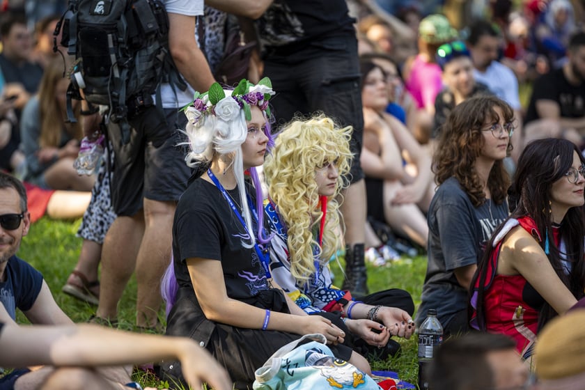 Dni Fantastyki 2024 - przebrani uczestnicy