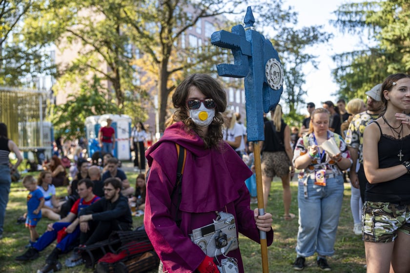 Dni Fantastyki 2024 - przebrani uczestnicy