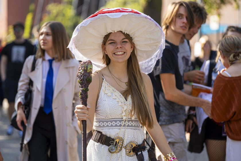 Dni Fantastyki 2024 - przebrani uczestnicy