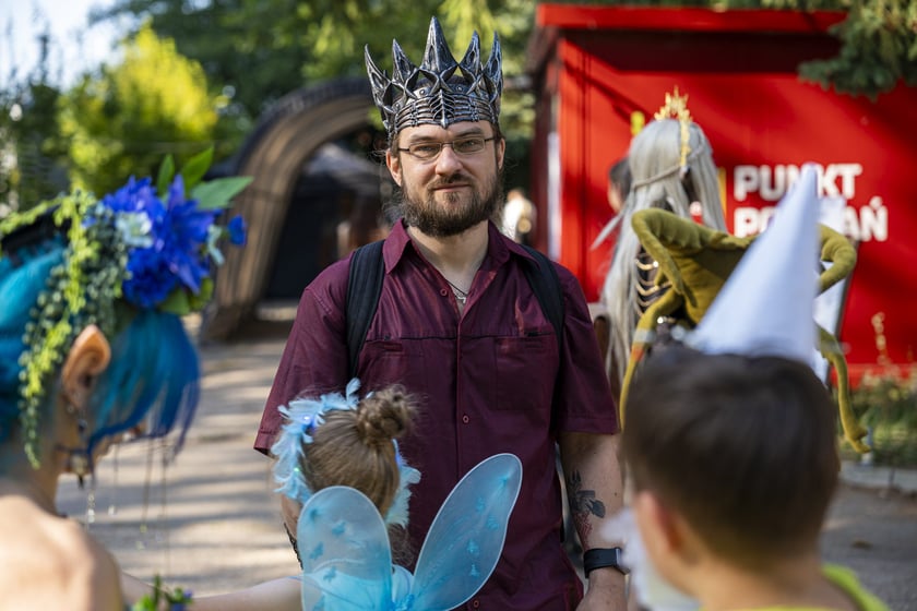Dni Fantastyki 2024 - przebrani uczestnicy