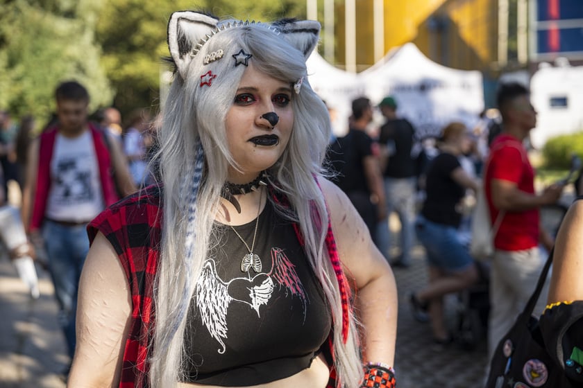 Dni Fantastyki 2024 - przebrani uczestnicy