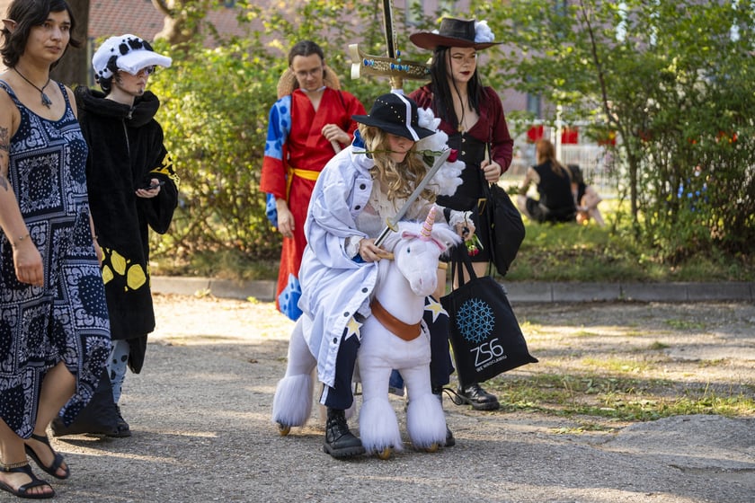 Dni Fantastyki 2024 - przebrani uczestnicy