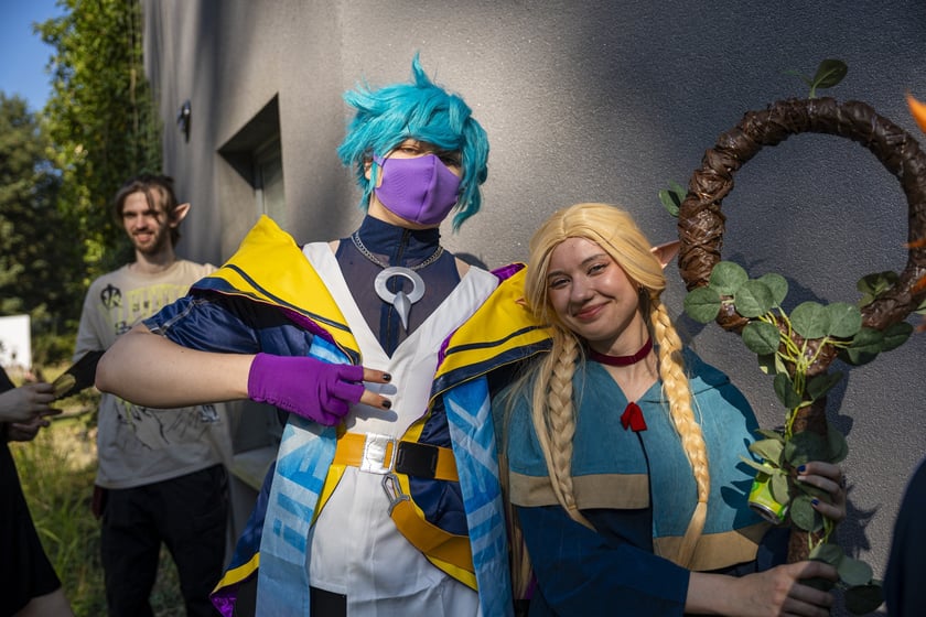 Dni Fantastyki 2024 - przebrani uczestnicy