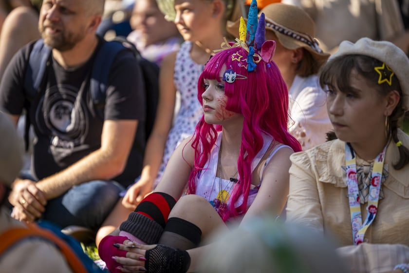 Dni Fantastyki 2024 - przebrani uczestnicy