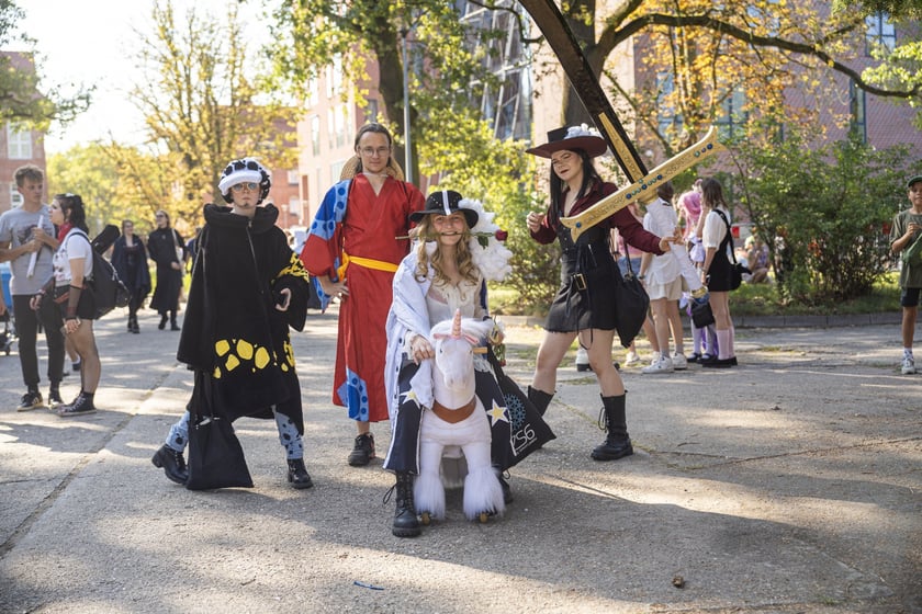 Dni Fantastyki 2024 - przebrani uczestnicy