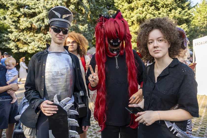 Dni Fantastyki 2024 - przebrani uczestnicy