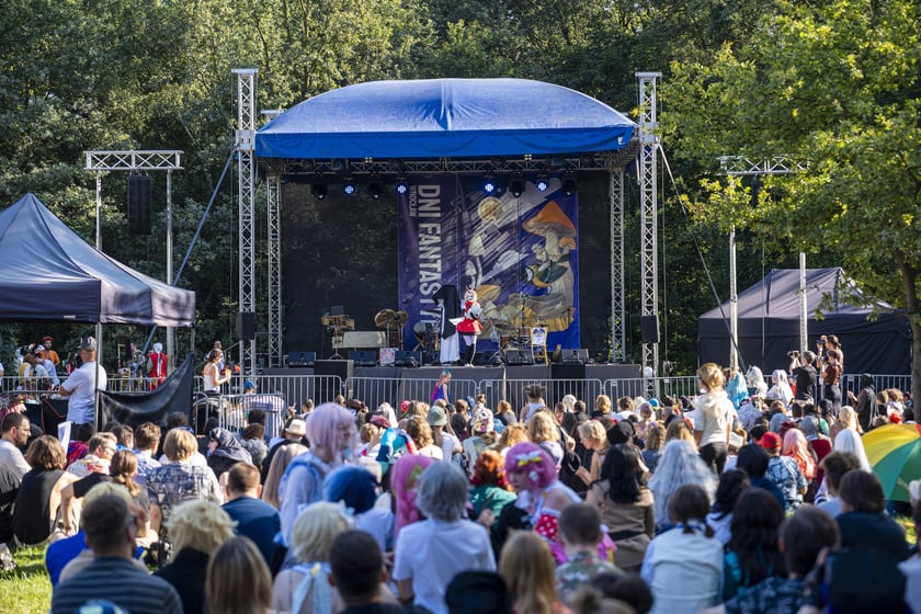 Dni Fantastyki 2024 - przebrani uczestnicy