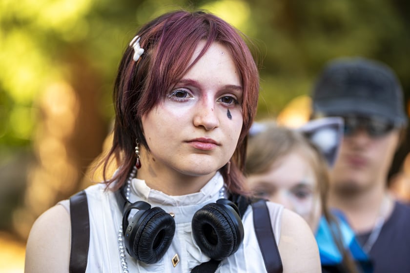 Dni Fantastyki 2024 - przebrani uczestnicy