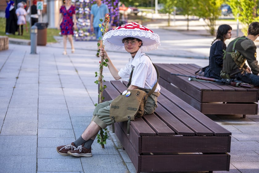 Dni Fantastyki 2024 - przebrani uczestnicy