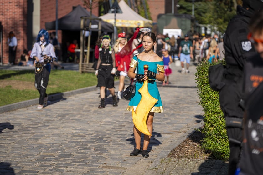 Dni Fantastyki 2024 - przebrani uczestnicy
