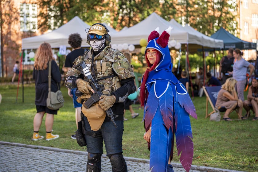 Dni Fantastyki 2024 - przebrani uczestnicy