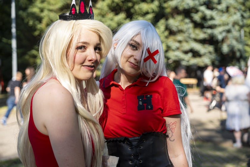 Dni Fantastyki 2024 - przebrani uczestnicy