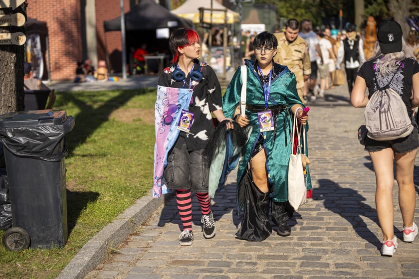 Dni Fantastyki 2024 - przebrani uczestnicy