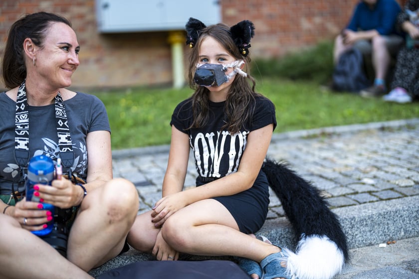 Dni Fantastyki 2024 - przebrani uczestnicy