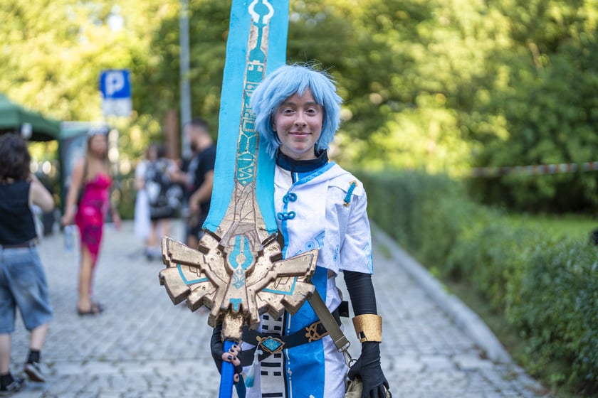 Dni Fantastyki 2024 - przebrani uczestnicy