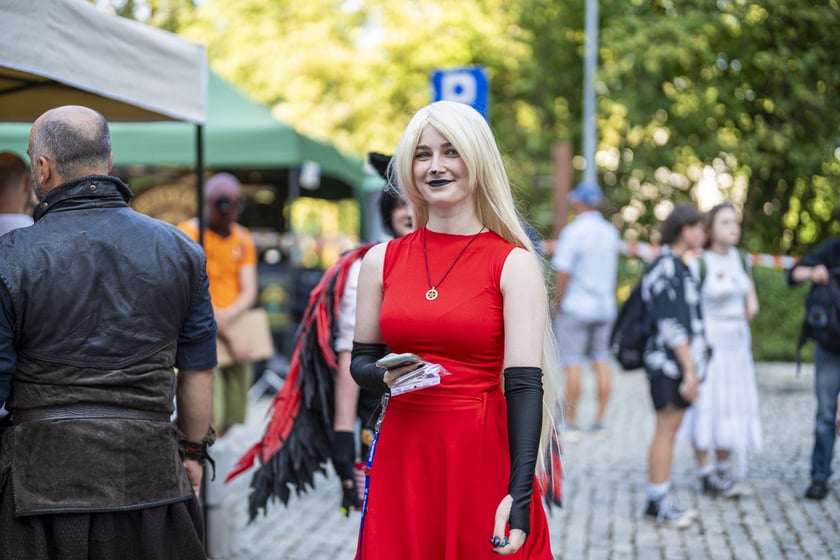 Dni Fantastyki 2024 - przebrani uczestnicy