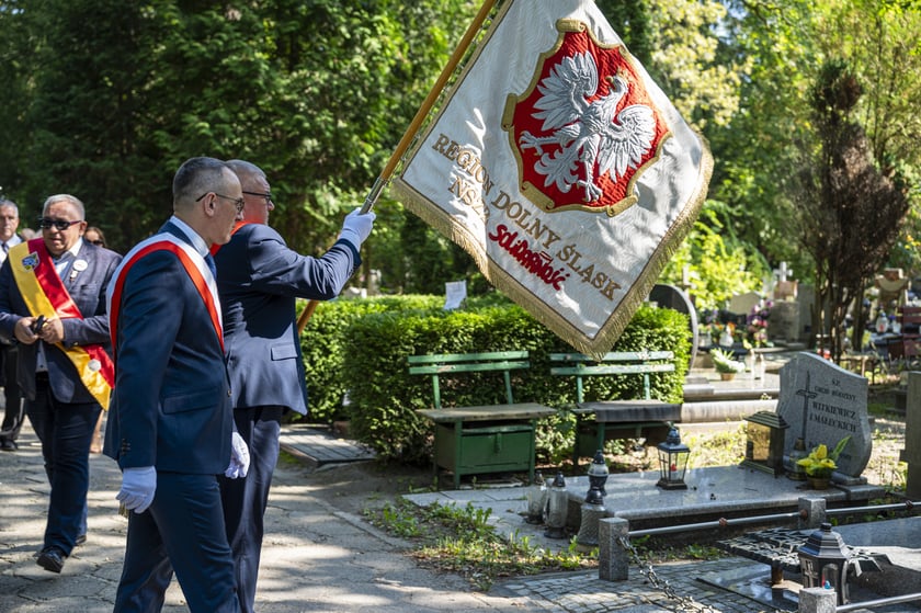 Obchody Sierpnia '80 na cmentarzu Grabiszyńskim