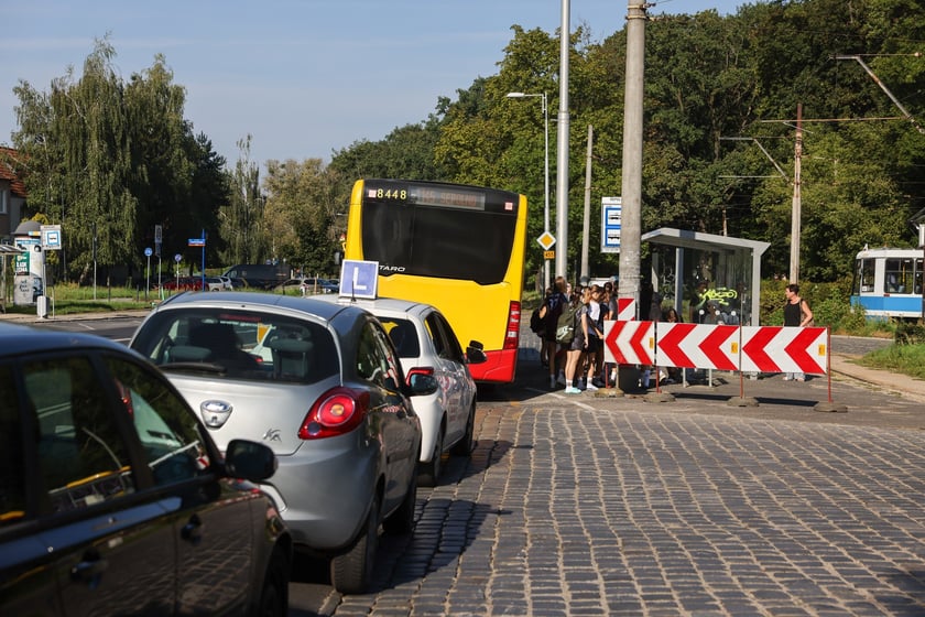 Spotkanie na pętli Sępolno w sprawie budowy TAT na Swojczyce, 30 sierpnia 2024