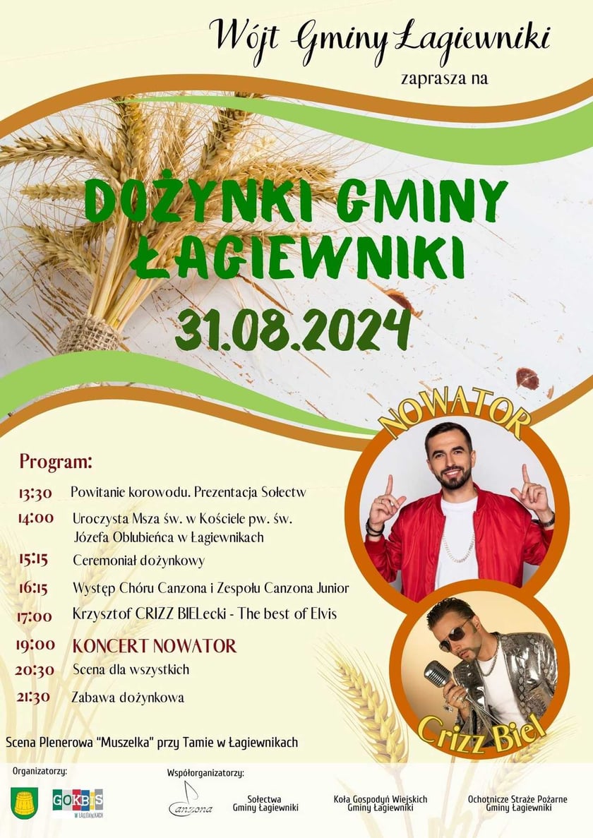 Dożynki w Łagiewnikach. 31 sierpnia
