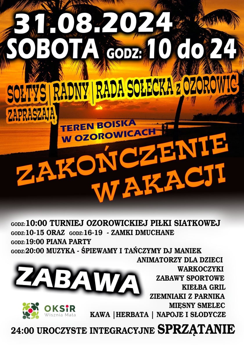 Piknik w Ozorowicach. 31 sierpnia