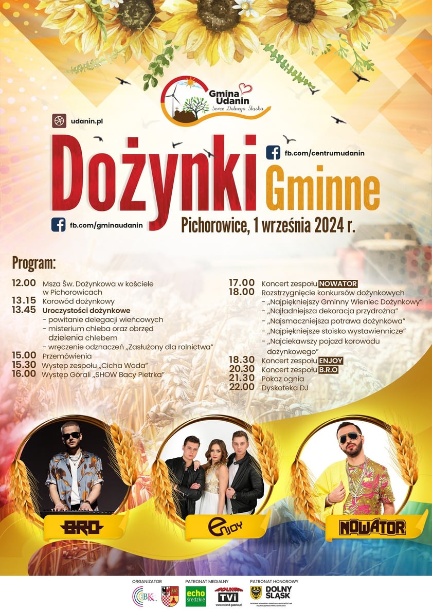 Dożynki w Pichorowicach. 1 września