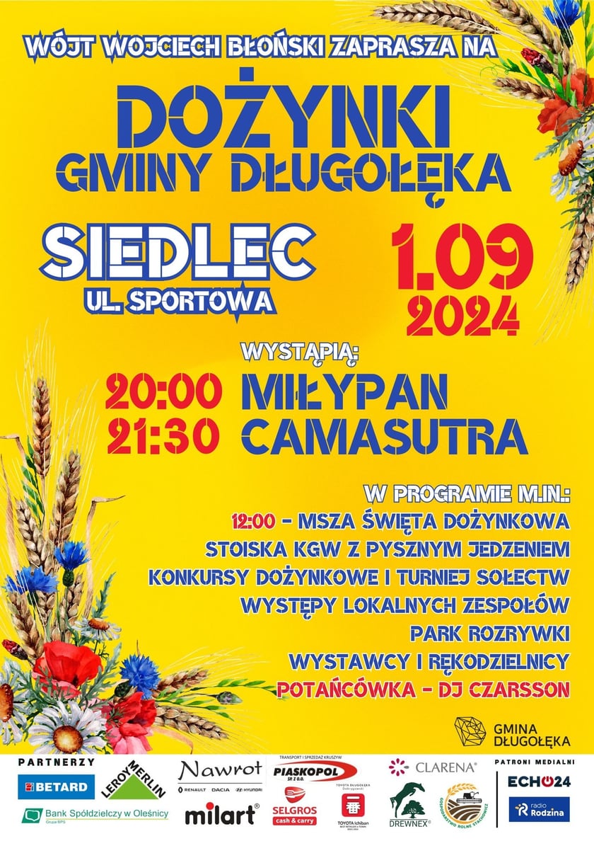 Dożynki w Siedlcu. 1 września
