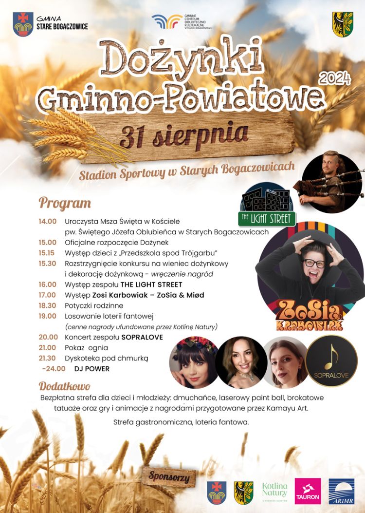 Dożynki w Starych Bogaczowicach. 31 sierpnia