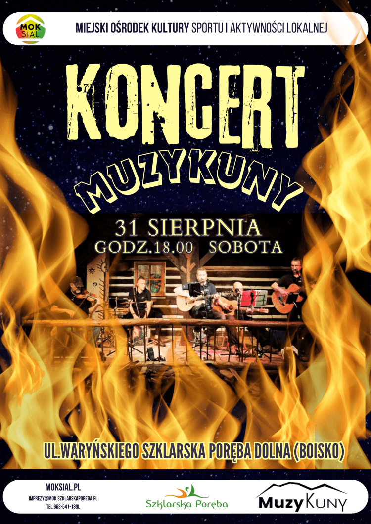 Koncert w Szklarskiej Porębie. 31 sierpnia