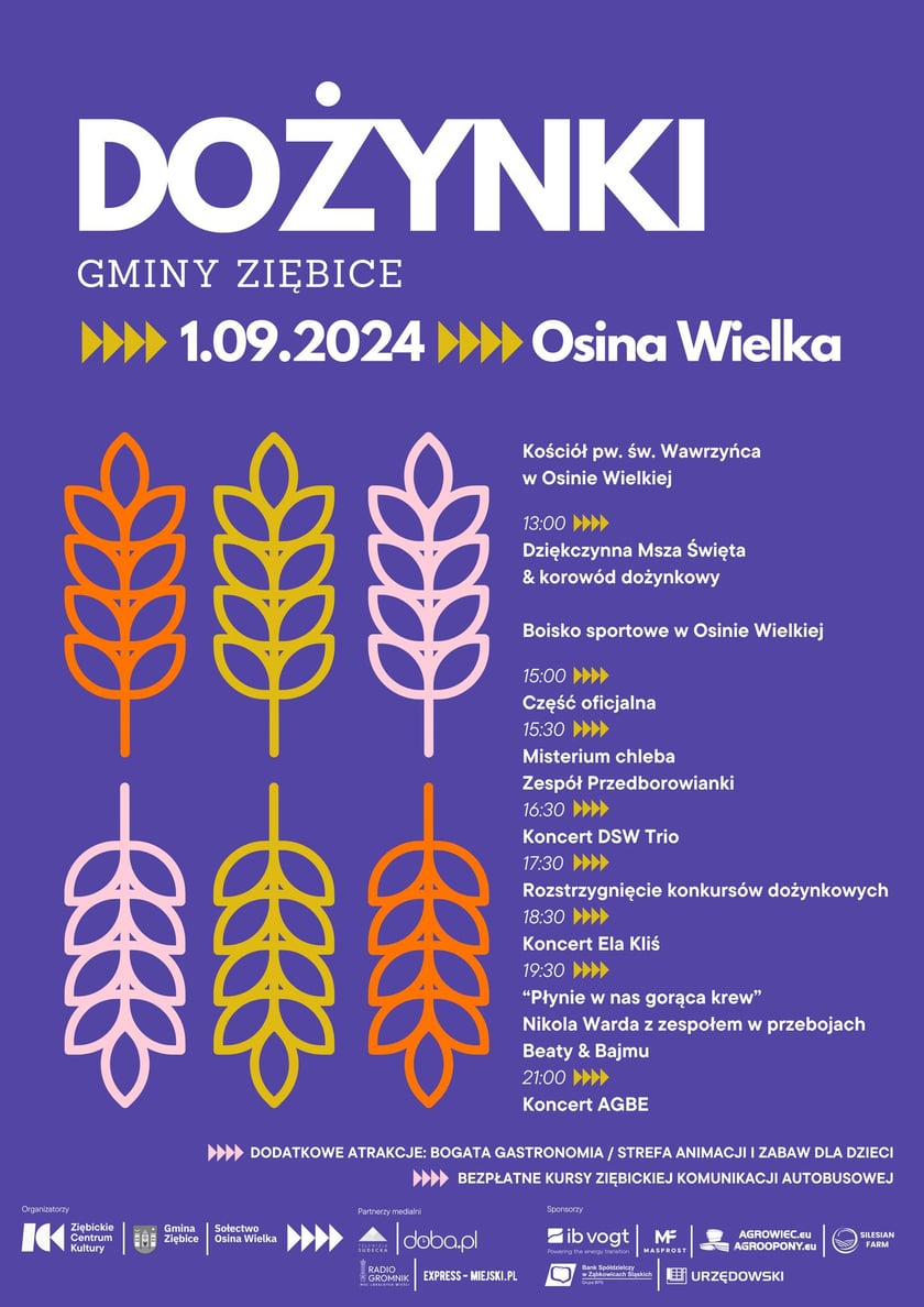 Dożynki w Osinie Wielkiej. 1 września