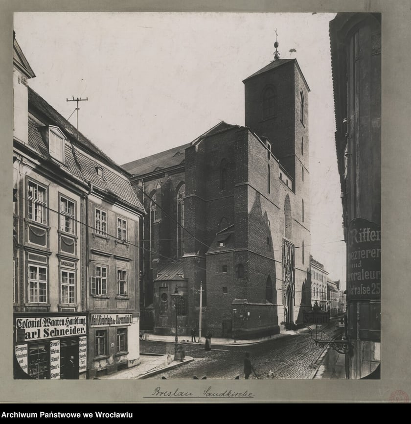 Kości&oacute;ł na Piasku, 1900