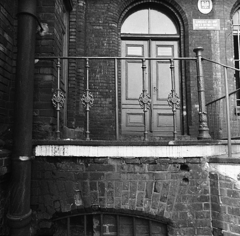 Dworzec Wrocław Nadodrze w 1980 r. Zbiory Wydziału Architektury PWr