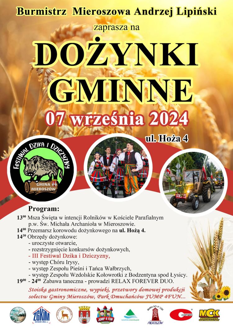 Dożynki w Mieroszowie. 7 września&nbsp;