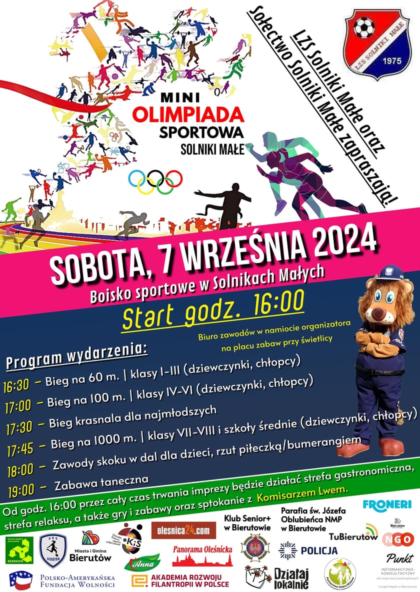 Miniolimpiada w Solnikach Małych. 7 września&nbsp;