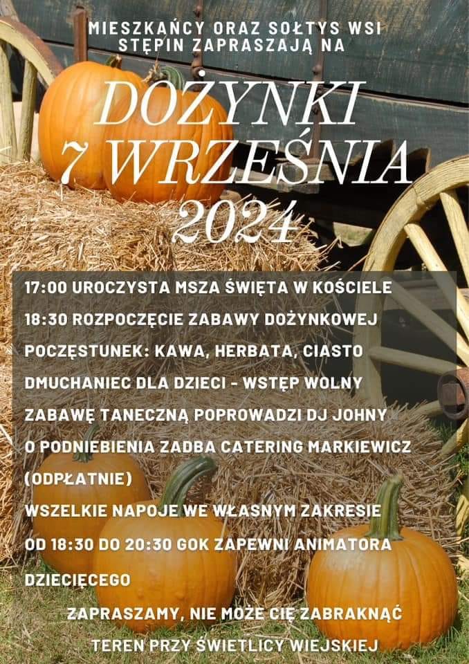 Dożynki w Stępinie. 7 września&nbsp;