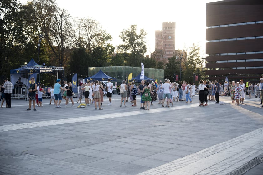 Potańcówka Wrocławska na placu Wolności, 07.09.2024