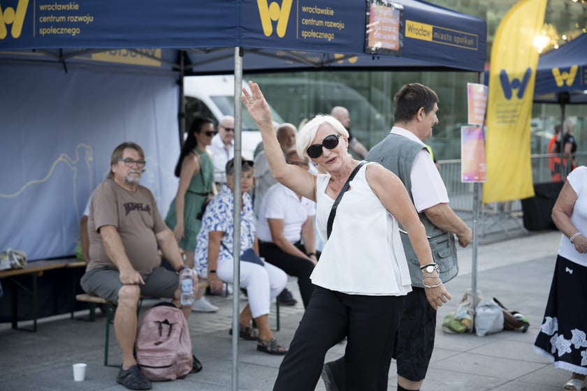 Potańcówka Wrocławska na placu Wolności, 07.09.2024