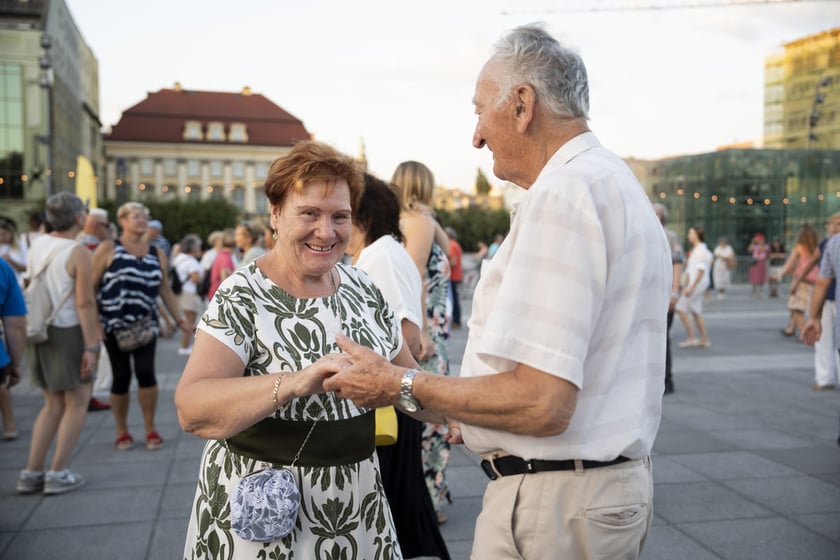Potańcówka Wrocławska na placu Wolności, 07.09.2024