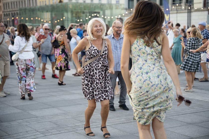 Potańcówka Wrocławska na placu Wolności, 07.09.2024