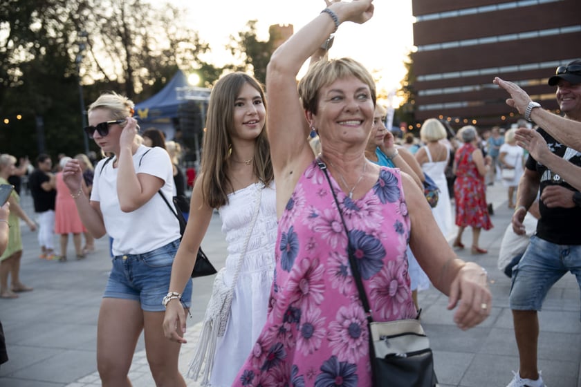 Potańcówka Wrocławska na placu Wolności, 07.09.2024